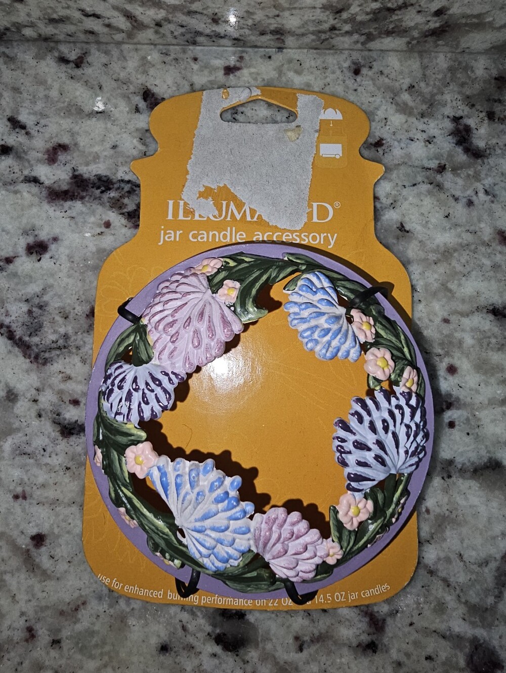 Yankee Candle Illuma-Lid 2007 Hydrangea Floral New